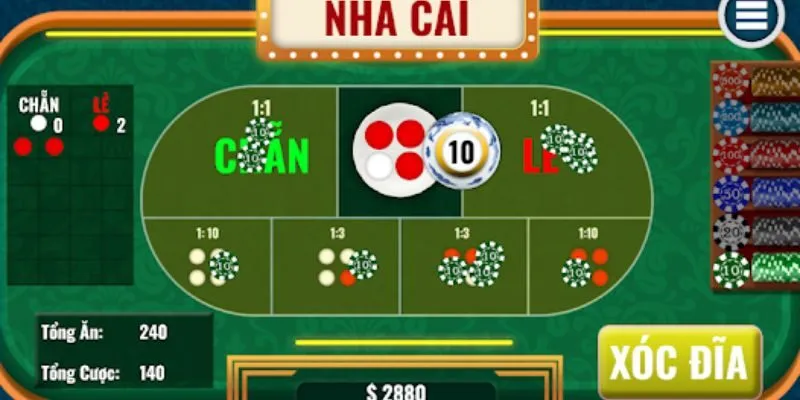 Tổng quan về tựa game xóc đĩa online