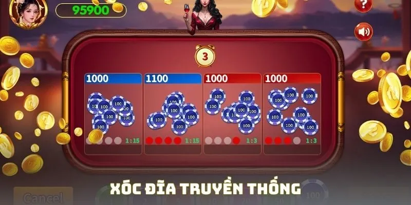 xóc đĩa truyền thống